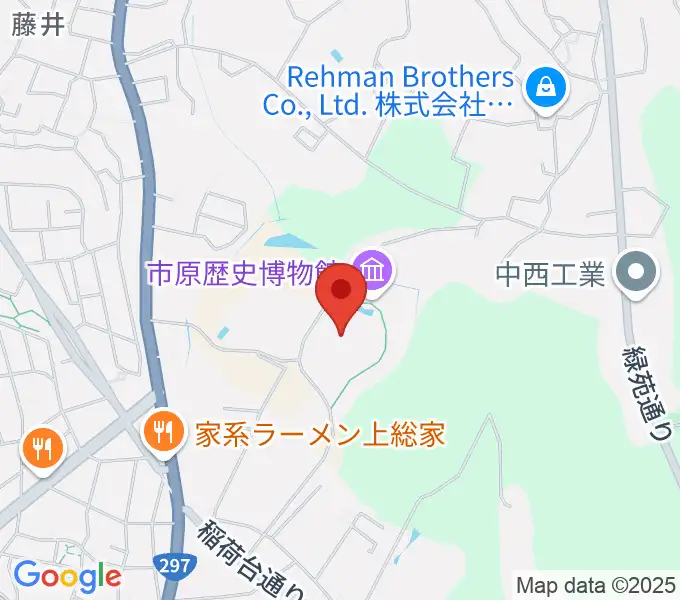 ゼットエー武道場の地図