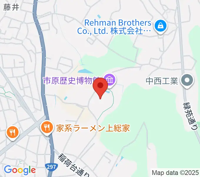 ゼットエー武道場の地図