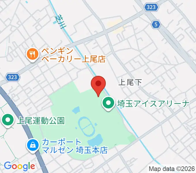 リプロ武道館の地図