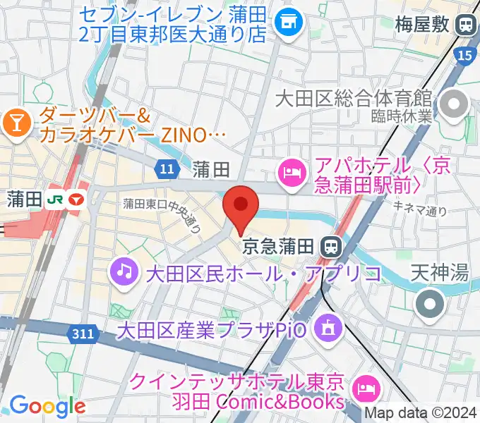 スタジオポハサの地図