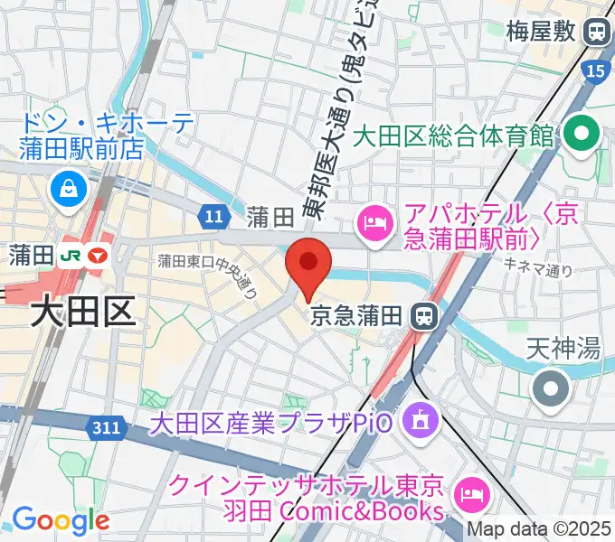 スタジオポハサの地図