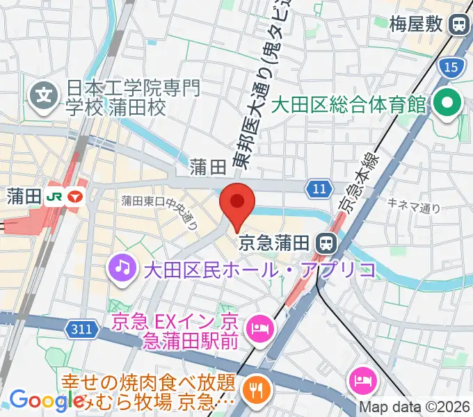 スタジオポハサの地図