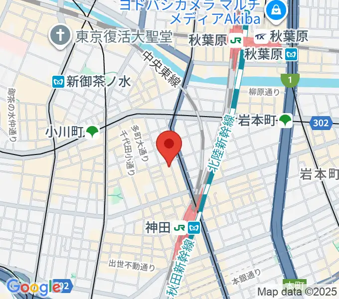 バンブルビースタジオの地図