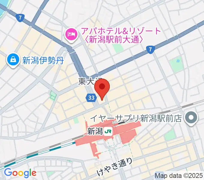 マルタケホールの地図