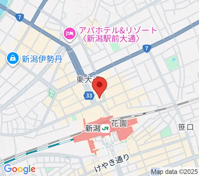 マルタケホールの地図