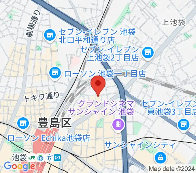 イケベ ユーズド ギターズGETの地図