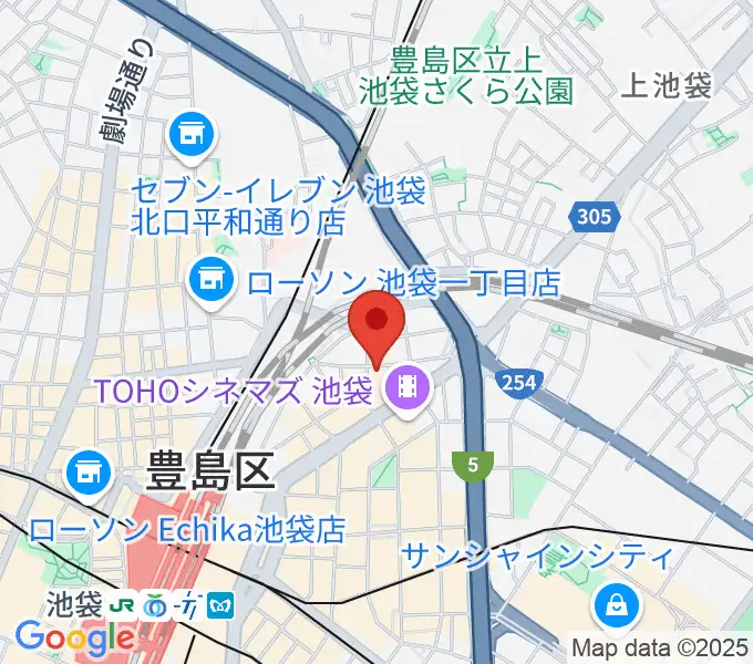 イケベ ユーズド ギターズGETの地図