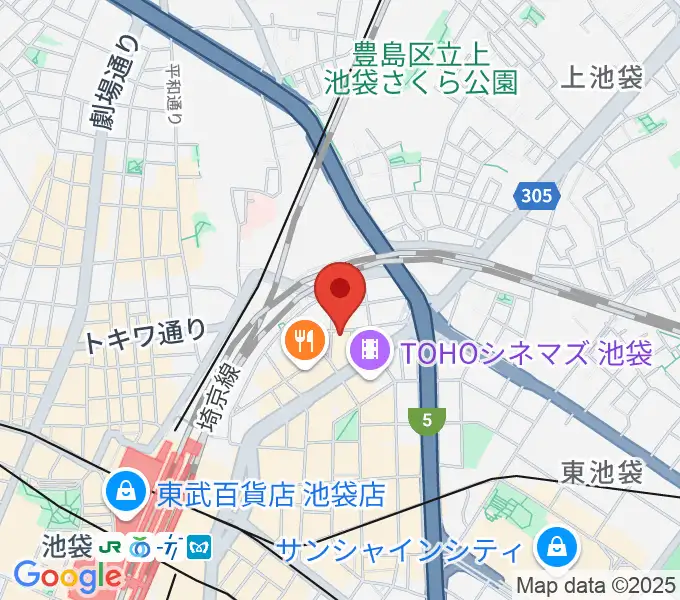 イケベ ユーズド ギターズGETの地図