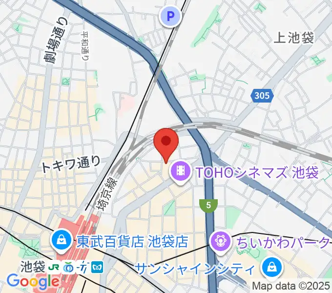 イケベ ユーズド ギターズGETの地図