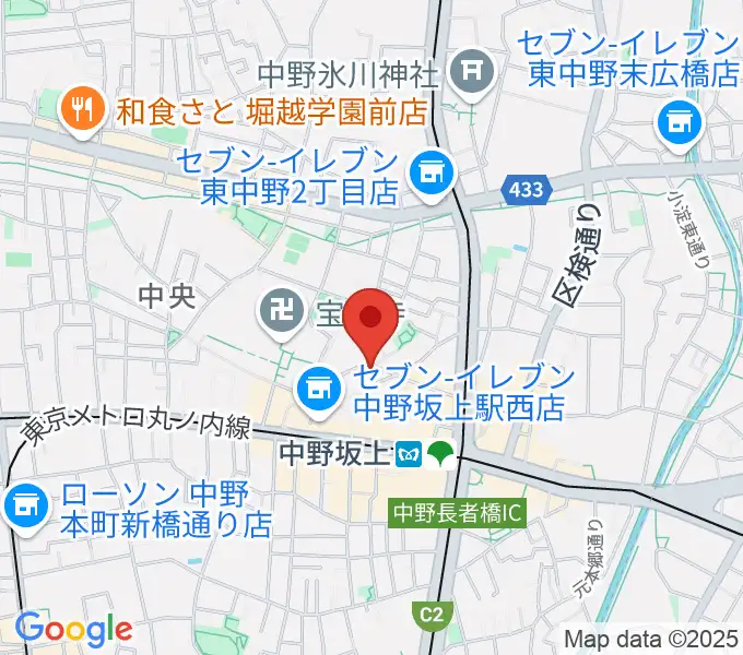 Gold Rush Studioの地図