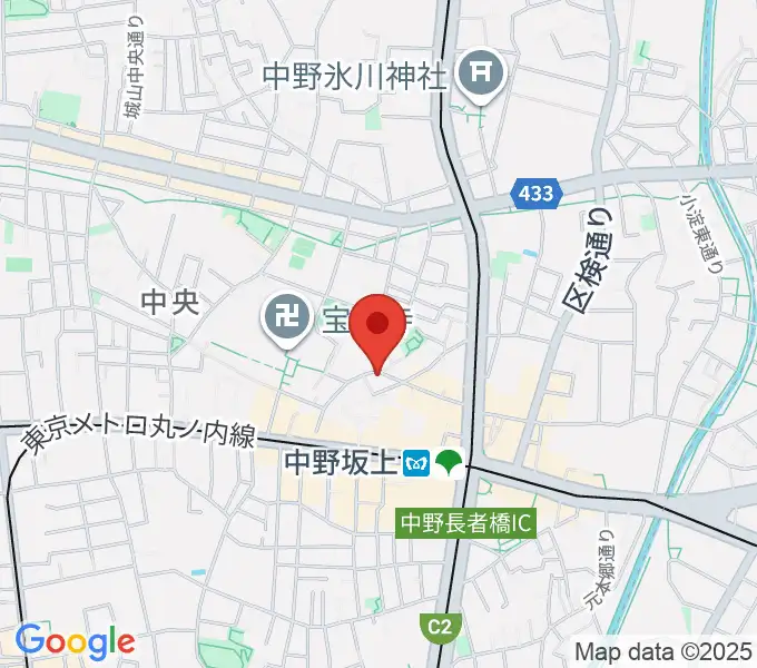 Gold Rush Studioの地図