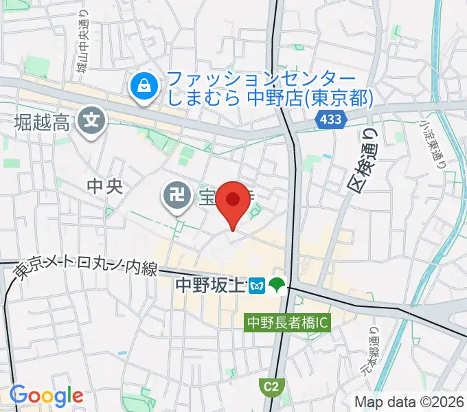 Gold Rush Studioの地図