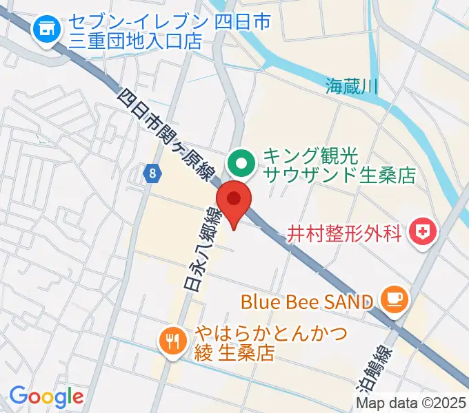おふろcafé 湯守座の地図
