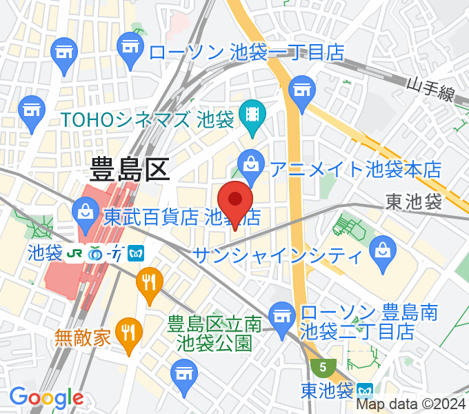 ミクサライブ東京の場所