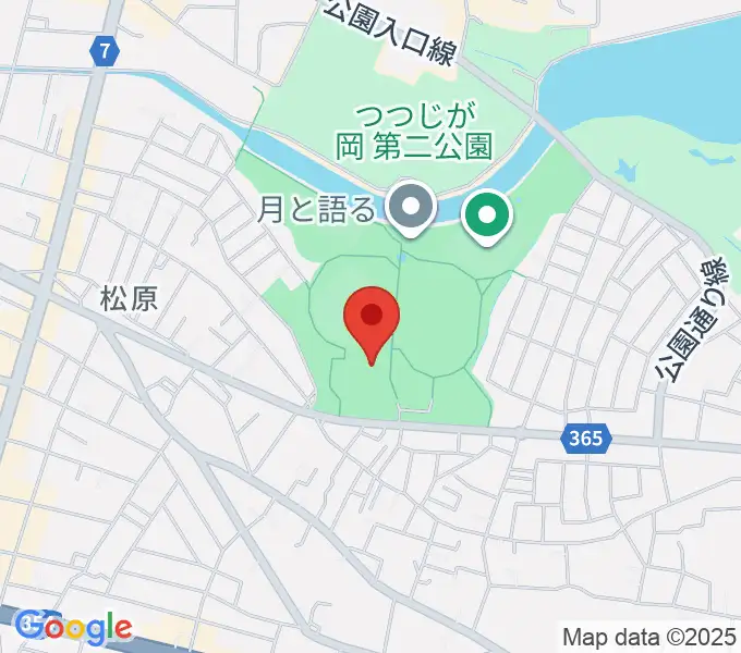 ダノン城沼アリーナの地図