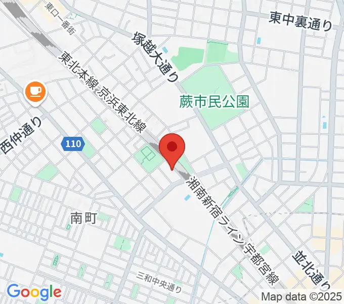 レッスル武闘館 アイスリボン道場の地図