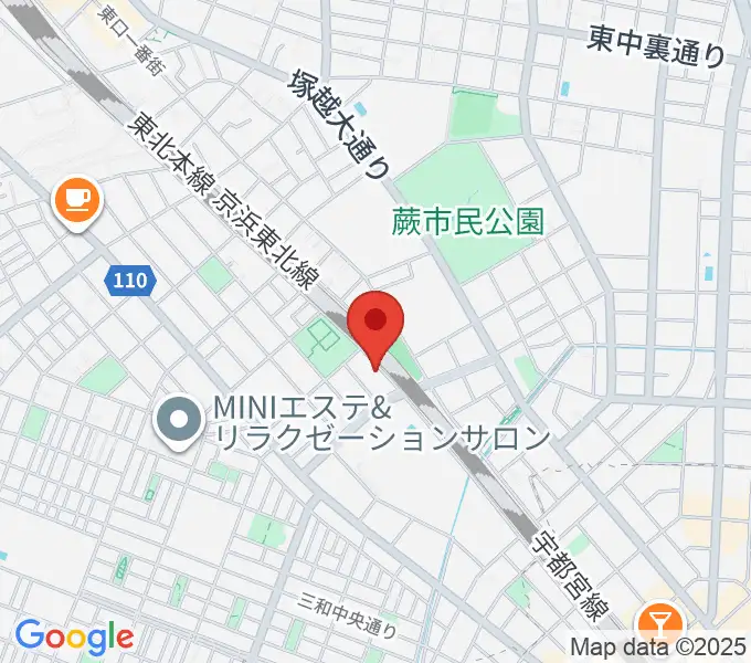 レッスル武闘館 アイスリボン道場の地図