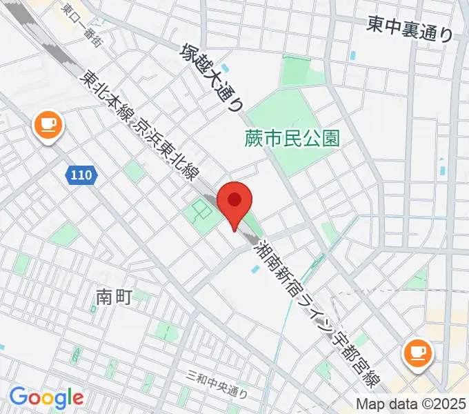 レッスル武闘館 アイスリボン道場の地図