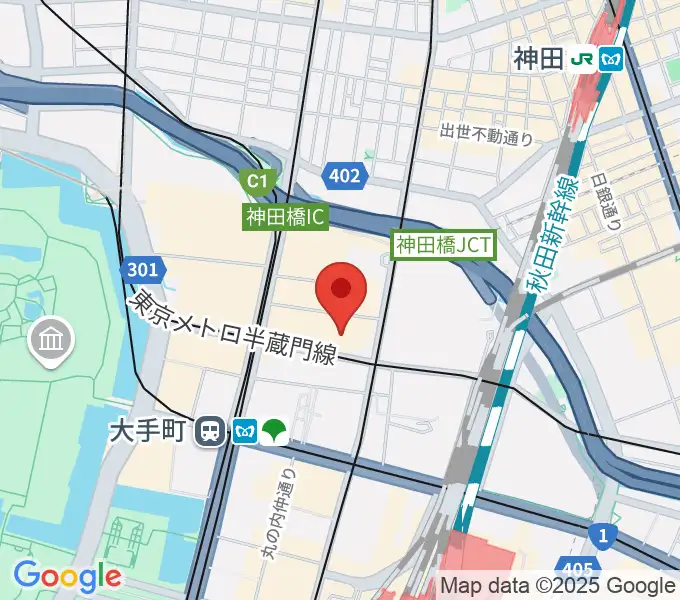大手町サンケイプラザの地図