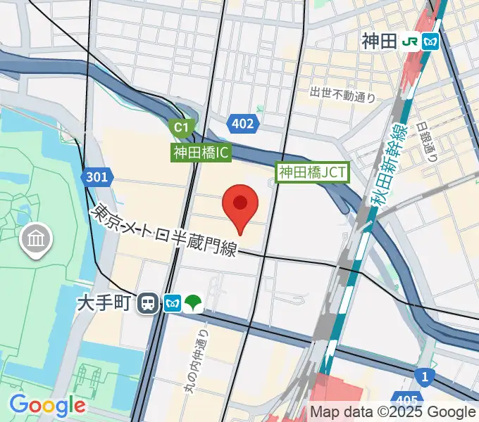 大手町サンケイプラザの地図