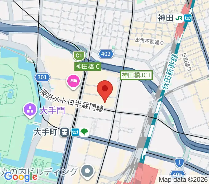 大手町サンケイプラザの地図