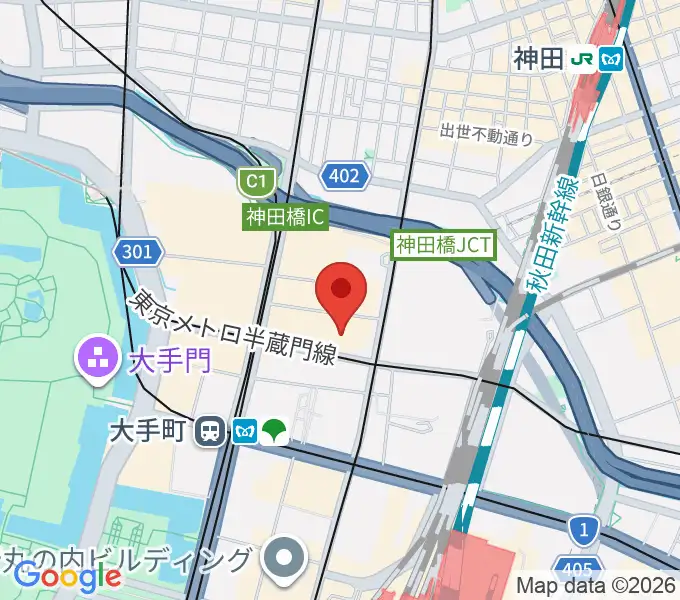 大手町サンケイプラザの地図