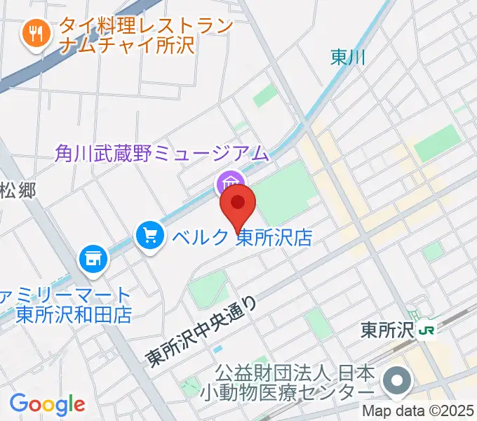 ところざわサクラタウン・ジャパンパビリオンの地図