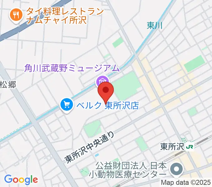 ところざわサクラタウン・ジャパンパビリオンの地図