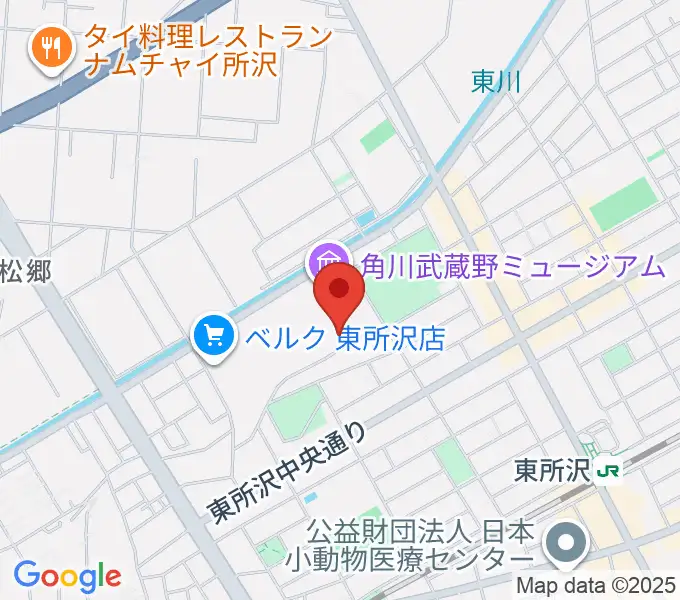 ところざわサクラタウン・ジャパンパビリオンの地図
