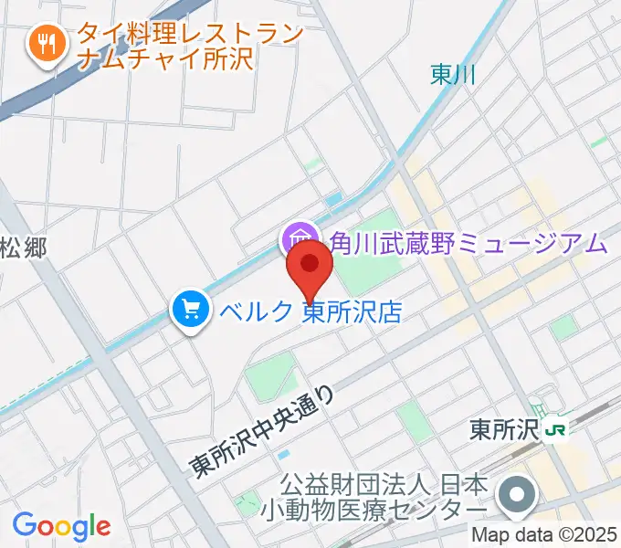 ところざわサクラタウン・ジャパンパビリオンの地図