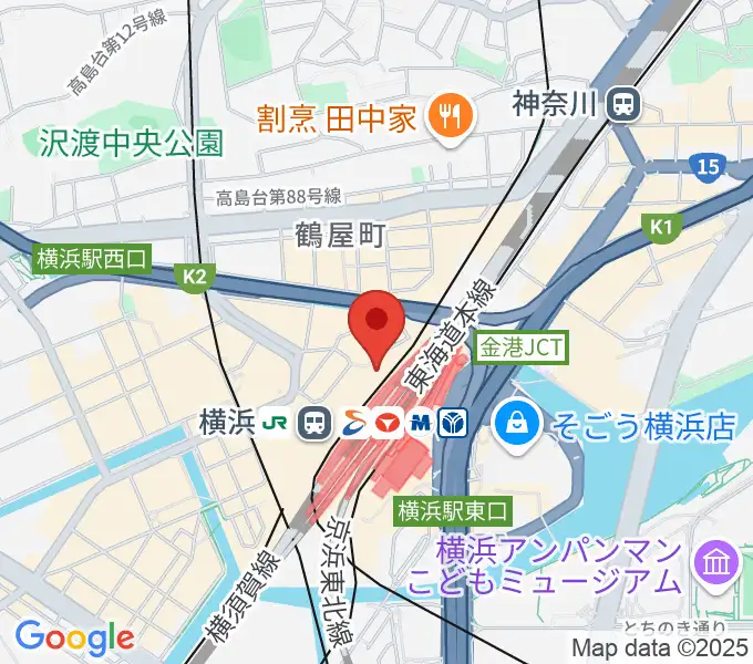 T・ジョイ横浜の地図