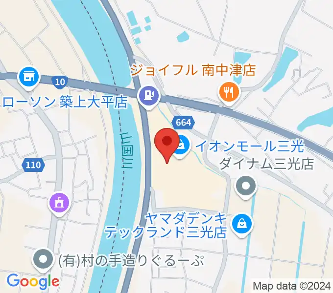 セントラルシネマ三光の地図