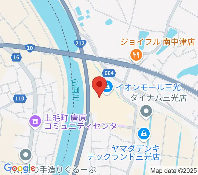 セントラルシネマ三光の地図