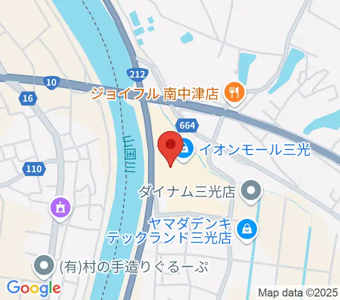 セントラルシネマ三光の地図