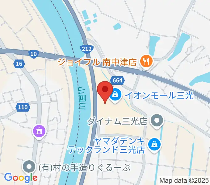 セントラルシネマ三光の地図