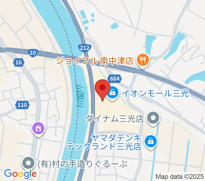 セントラルシネマ三光の地図
