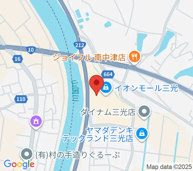 セントラルシネマ三光の地図