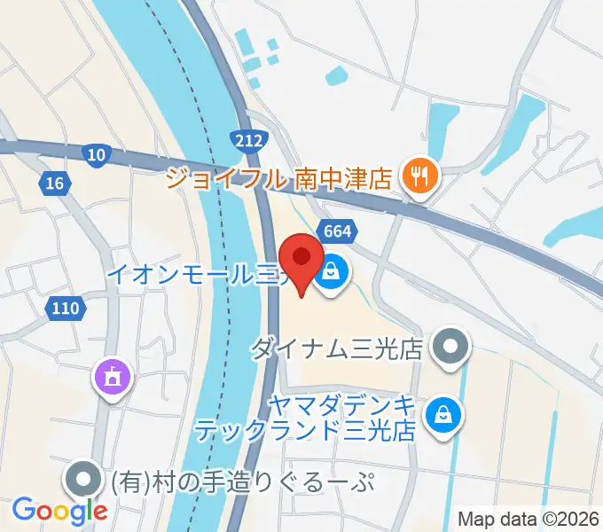 セントラルシネマ三光の地図