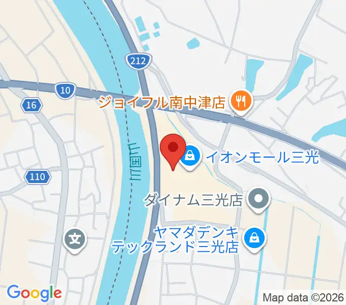 セントラルシネマ三光の地図