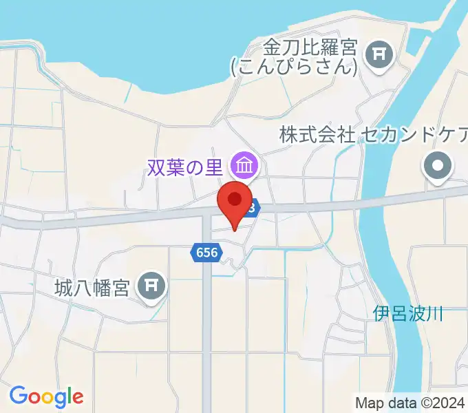 音小屋REBOOTの地図