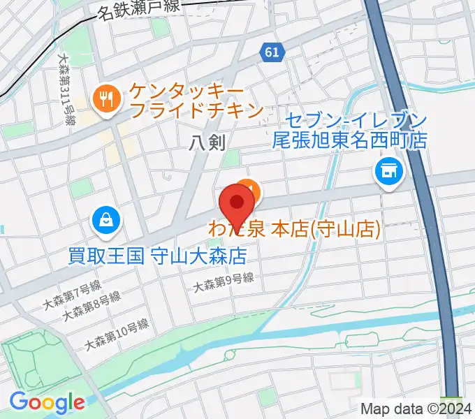 藤チェロ教室の地図