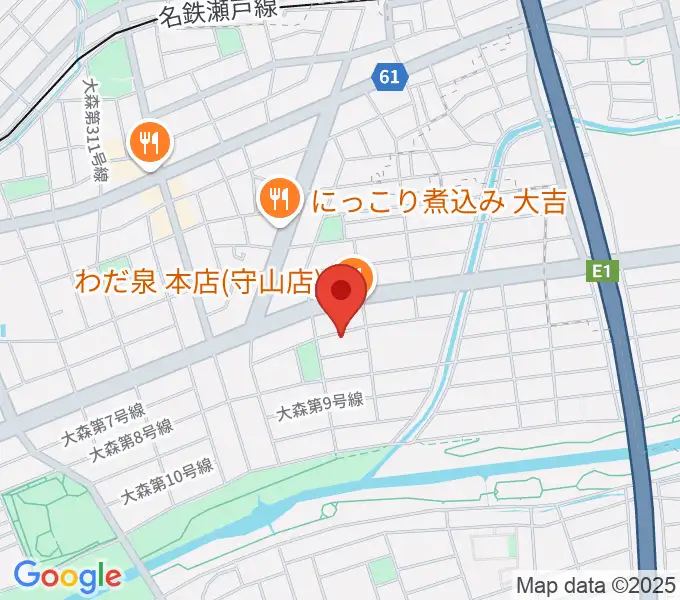 藤チェロ教室の地図
