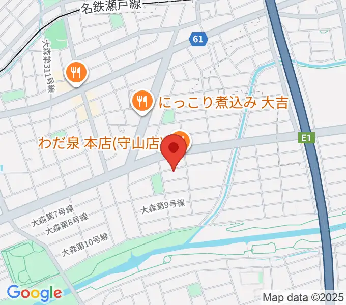 藤チェロ教室の地図