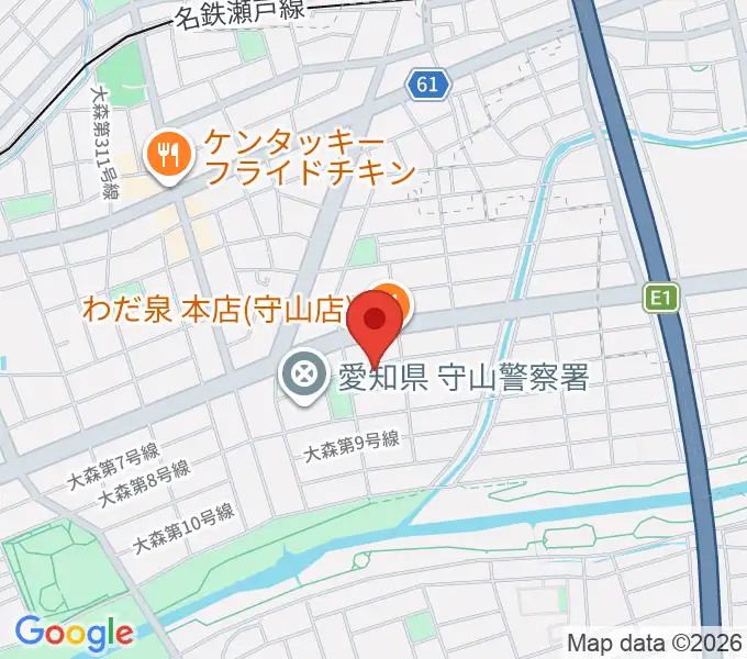 藤チェロ教室の地図
