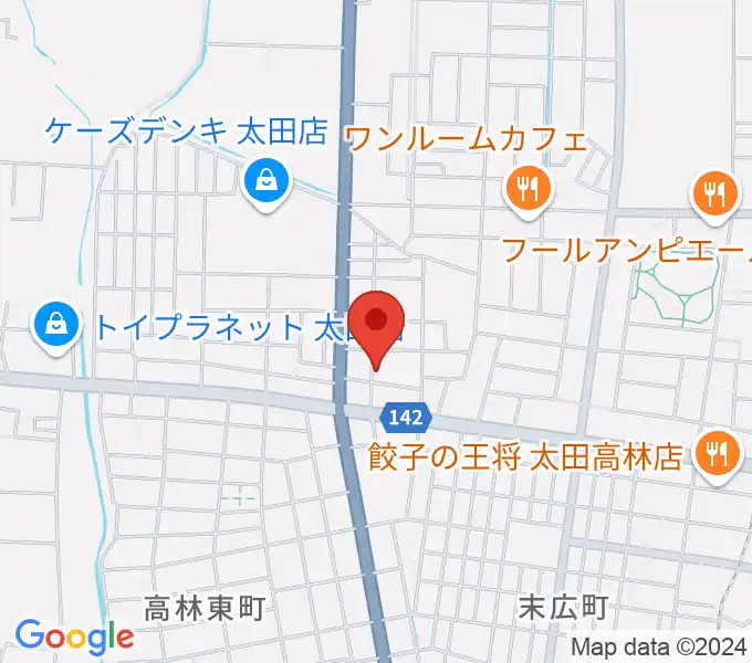 のむらピアノ教室の地図