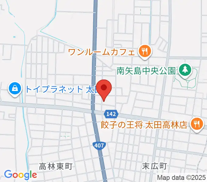 のむらピアノ教室の地図