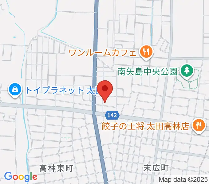 のむらピアノ教室の地図