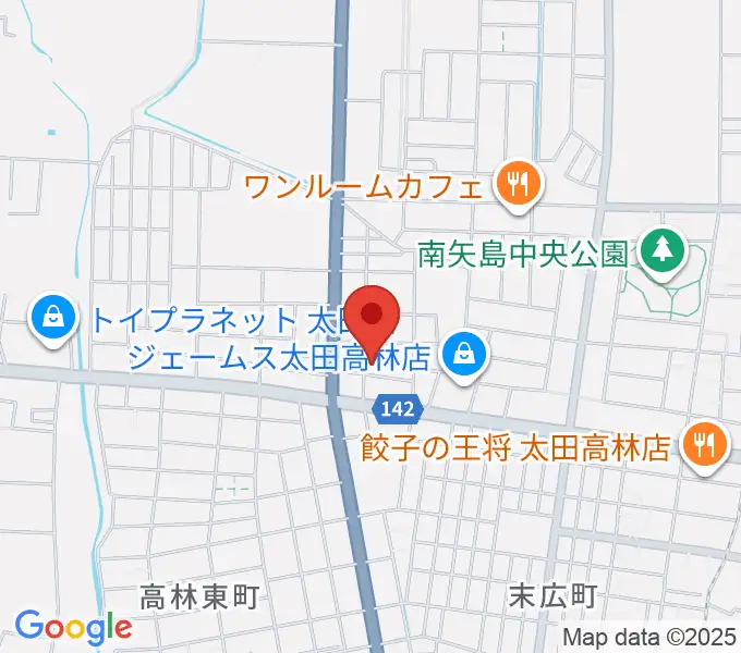 のむらピアノ教室の地図