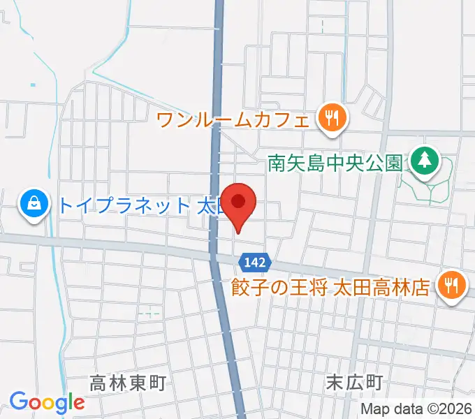 のむらピアノ教室の地図