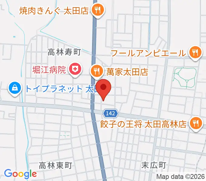 のむらピアノ教室の地図
